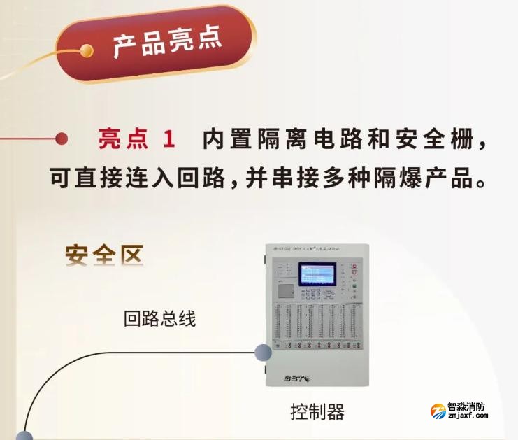 JTY-GM-GSTN9811(Ex)/WIS、GSTN9812(Ex)/WIS海灣隔爆煙感溫感產(chǎn)品亮點