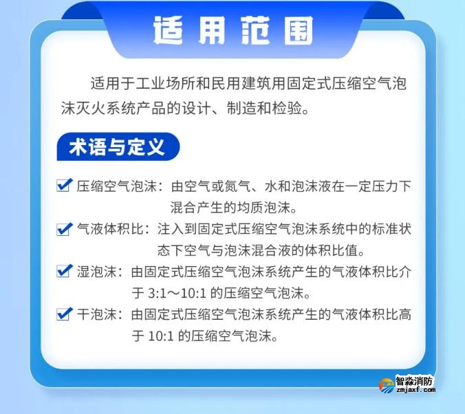 《固定式壓縮空氣泡沫滅火系統》GB/T44186-2024新規(guī)解讀